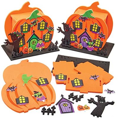 Baker Ross Pumpkin House Kits