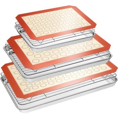 Baking Sheet and Rack Set