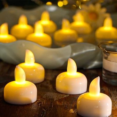 Yakpo LED Tea Lights for Outdoors