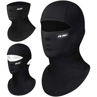ILM Balaclava Ski Mask - Black Winter Face Mask