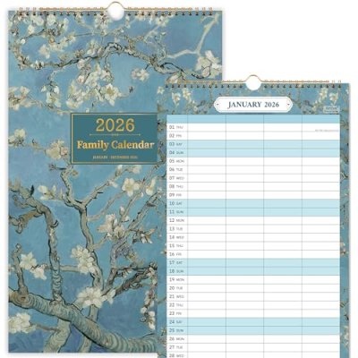 Calendar 2026 UK - Family Calendar 2026 from Jan…