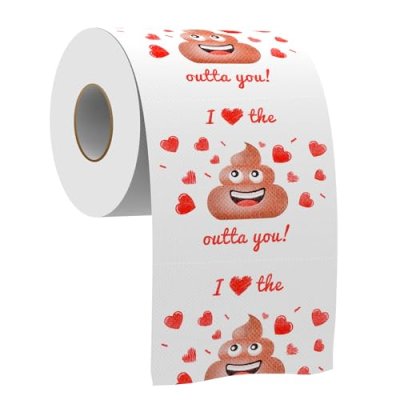 Valentine's Toilet Paper