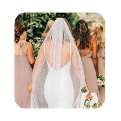 Yalice Pearl Wedding Veil