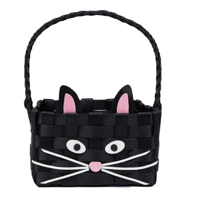 Talking Tables Cat Shaped Basket, Halloween Party…