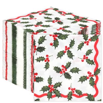 Talking Tables Christmas Napkins
