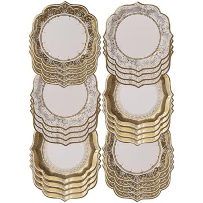 Talking Tables Gold Paper Plates