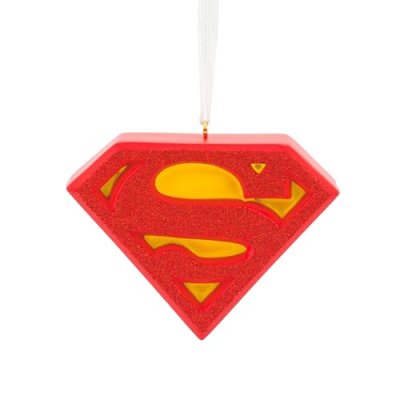 Hallmark DC Superman Shield Christmas Ornament