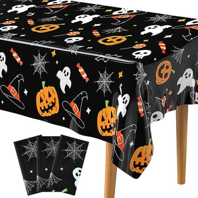 PLULON Halloween Tablecloths