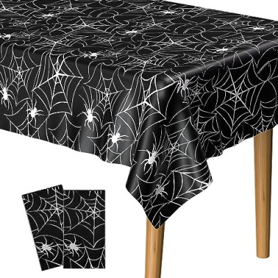 PLULON Halloween Tablecloths