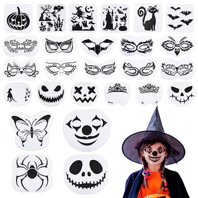 Halloween Face Stencil Kit