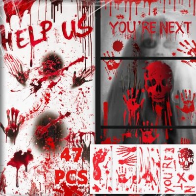 Halloween Wall and Window Decorations