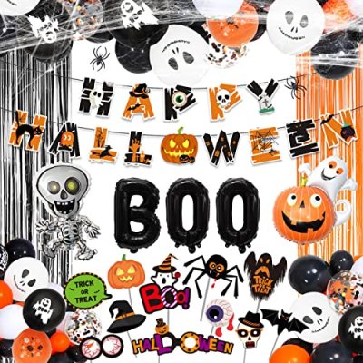 Halloween Balloons & Decor