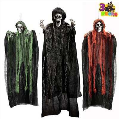 JOYIN Halloween Hanging Grim Reapers (3 Pack),…