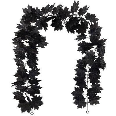 Halloween Maple Leaves Garland