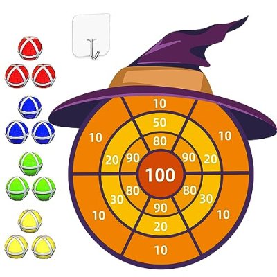 DQMOON Halloween Dartboard Set
