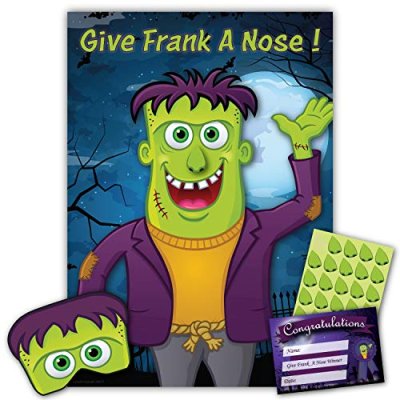 Halloween Party Game – GIVE FRANK A NOSE – 30…