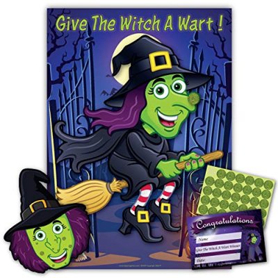 Halloween Party Game – GIVE THE WITCH A WART | 35…