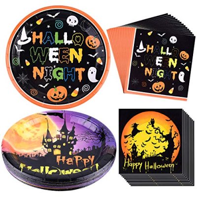 KUUQA Halloween Party Supplies Included 48 Pcs 9…