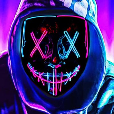 DWTECH LED Halloween Mask