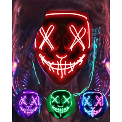 DWTECH LED Halloween Mask