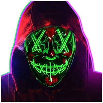 LED Halloween Mask