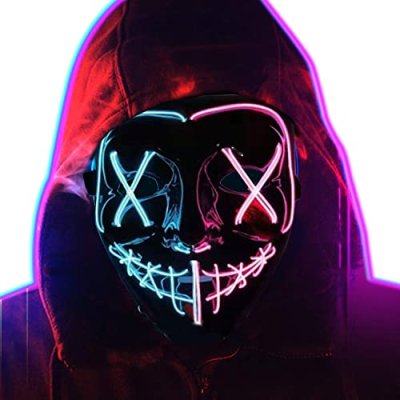 LED Halloween Mask