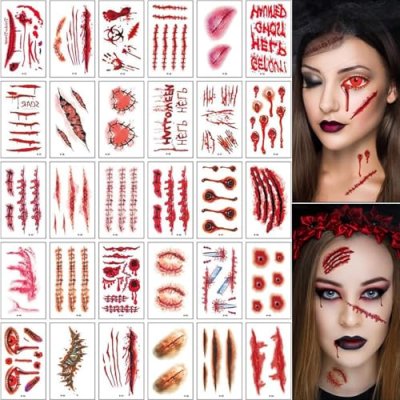 Halloween Tattoo Stickers