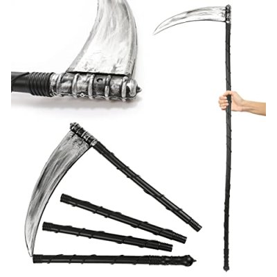 Halloween Scythe Fancy Dress - Pack of 1 - Deluxe…