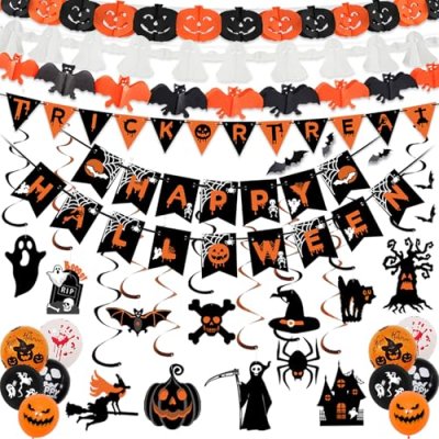 AMLOOPH Halloween Decoration Set