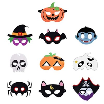 HONGP Halloween Felt Masks