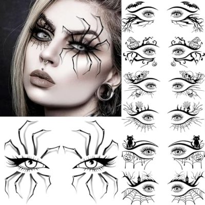 Halloween Temporary Eye Shadow Tattoos