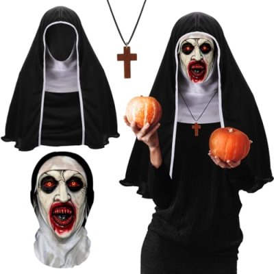 Halloween Mesh Mask Costume