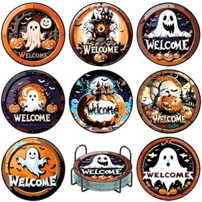 Halloween Diamond Coasters