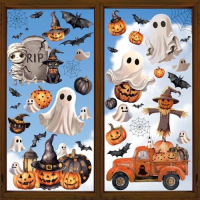 Halloween Window Decals