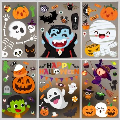 Halloween Window Stickers