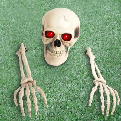 FINGOOO Halloween Skeleton Set