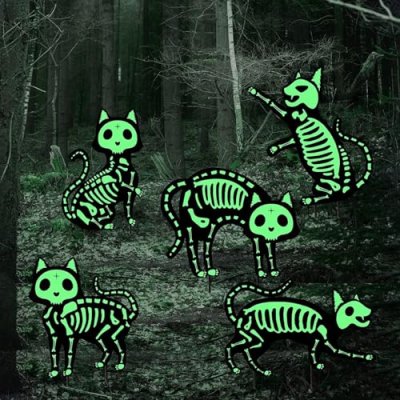 Halloween Black Cat Yard Signs