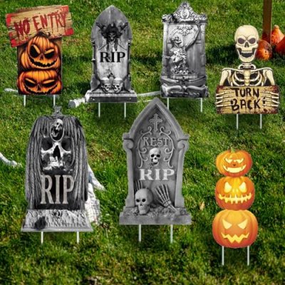Halloween Tombstone Decorations