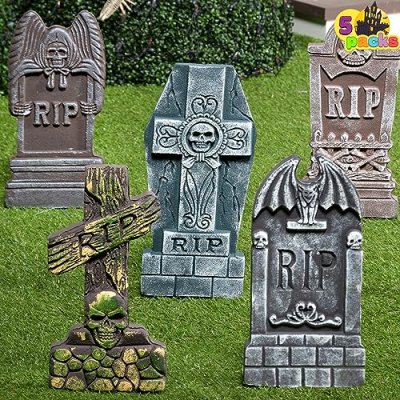 JOYIN Halloween Tombstones Set