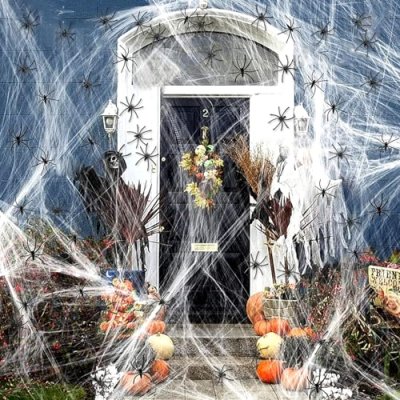QKEINV Halloween Spider Web