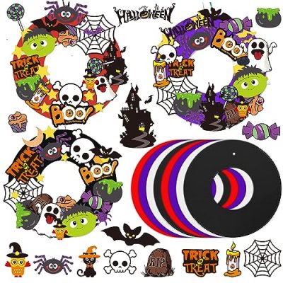 AFYHH Halloween Wreath Kits