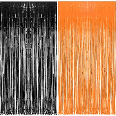 BRAVESHINE Halloween Fringe Curtains