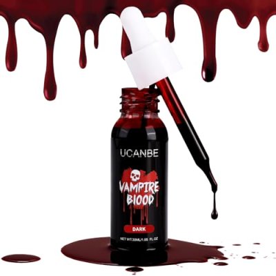 UCANBE Halloween Dripping Fake Blood Realistic…