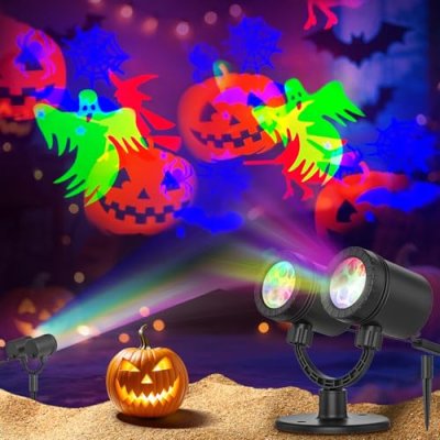 SZGIARUY Halloween Projector Outdoor Waterproof…