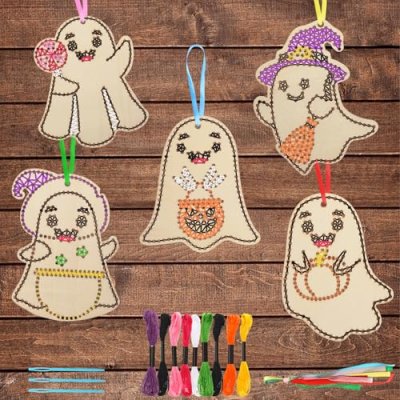 JSRQT Halloween Cross Stitch Kit