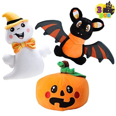 JOYIN Halloween Stuffed Plush Toys Set, 3 Pack…