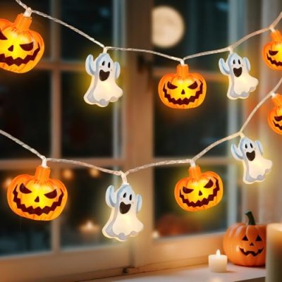 Halloween Pumpkin & Ghost Lights