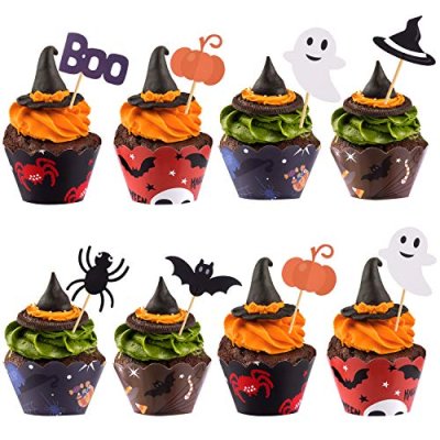 TUPARKA Halloween Cupcake Set