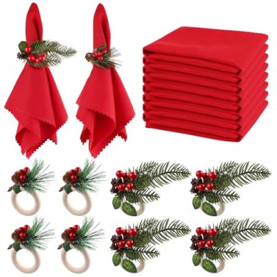 Kalolary Christmas Napkin Set