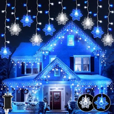 Dalugo Christmas Icicle Lights